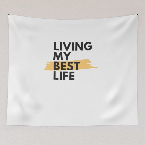Item preview, Living My Best Life designed and sold by TheGiftHub.