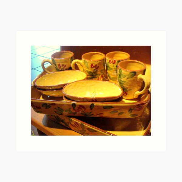 Item preview, YELLOW STILL LIFE  ^ designed and sold by ctheworld.