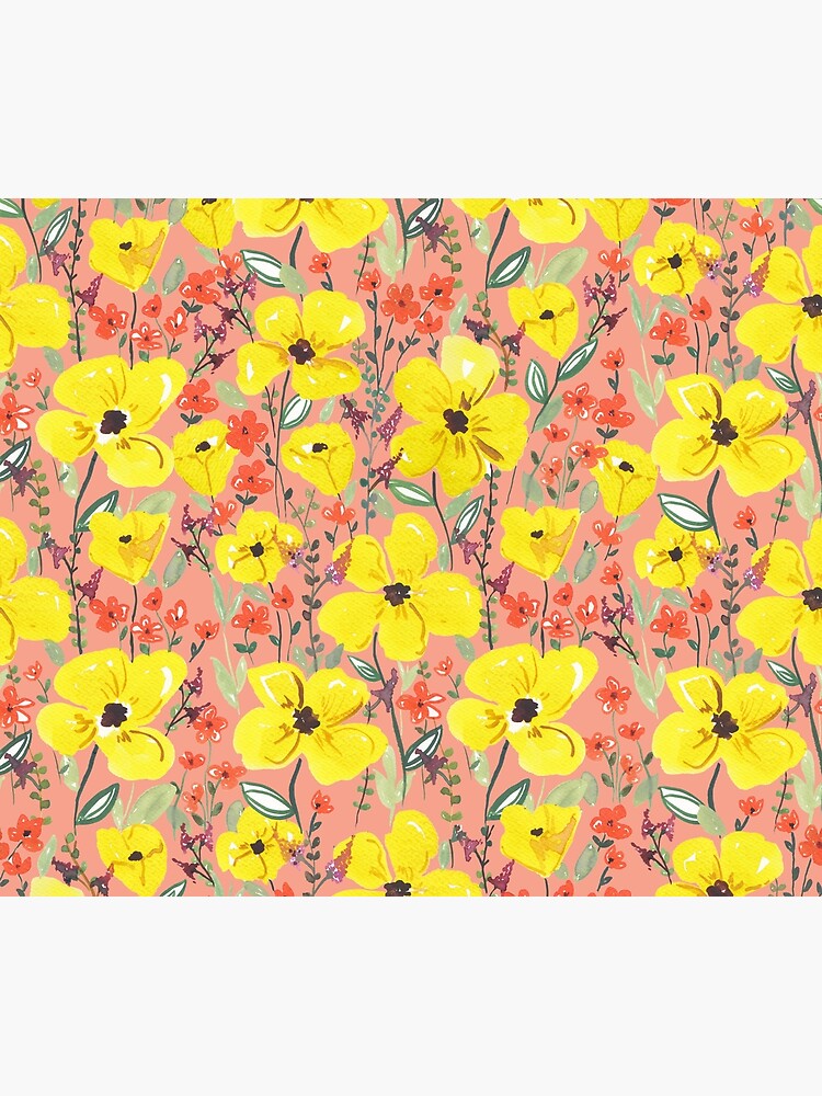 Gelbe Wiesen Blumen von RanitasArt