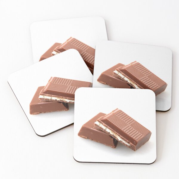 Item preview, Chocolate Bar Against White Background designed and sold by nenovimages.