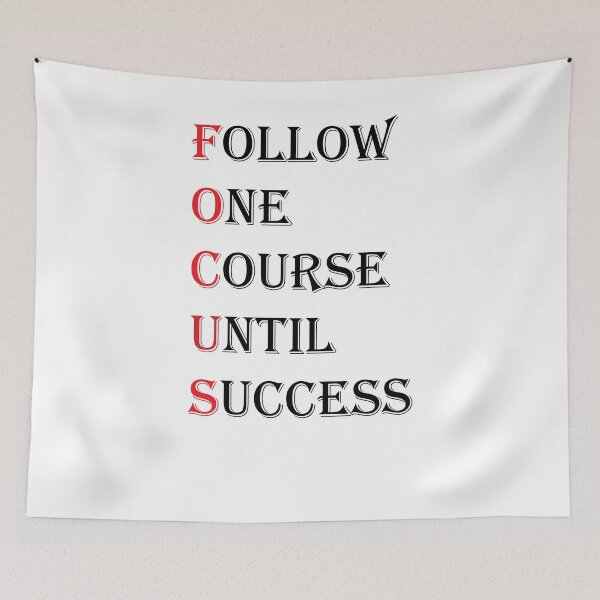Item preview, follow one course until success - Focus designed and sold by mouad naouiri.