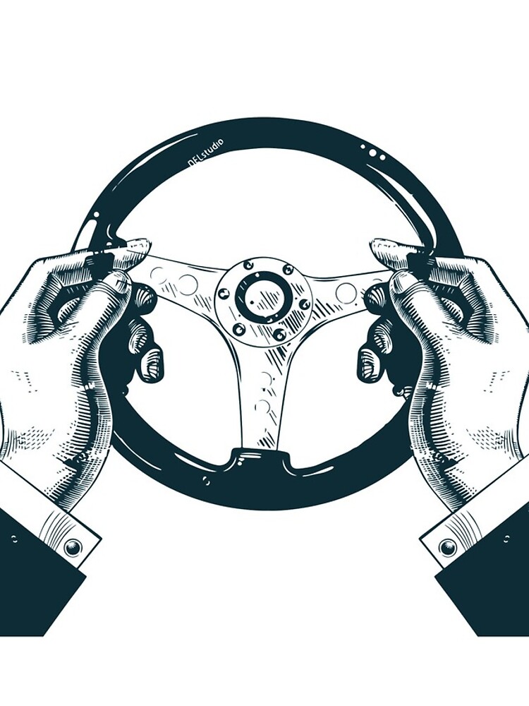 Thumbnail 4 of 4, iPhone Case, scBC Steering Wheel designed and sold by smallcarBIGCITY.