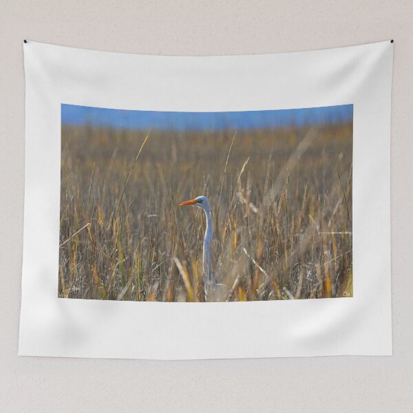 Item preview, Egret Among The Reeds 2 designed and sold by LisaWootenPhoto.