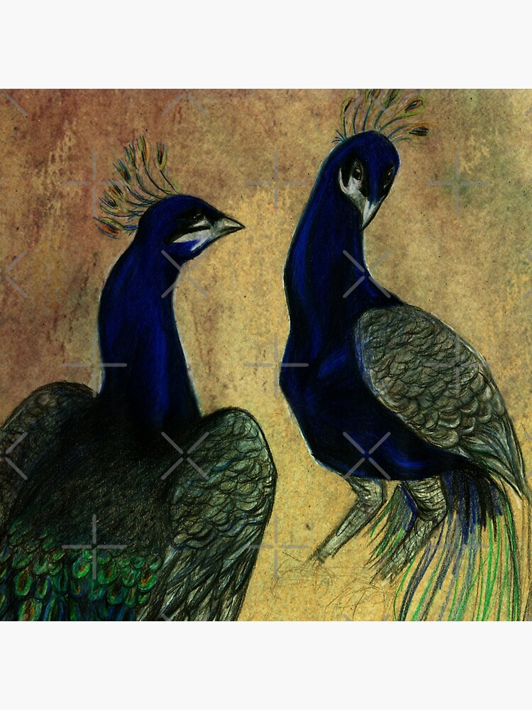 Peacock Painting by marthalaufej tinta-design.de von TintaDesign