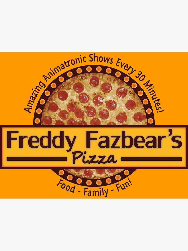 Fnaf Freddy Fazbear's Pizza Flyer Boy's Heather Grey T-shirt : Target