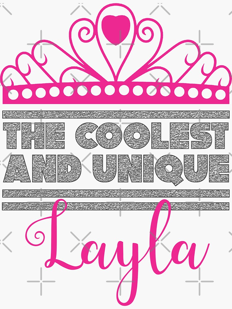 Layla aunt unique girl sweet woman friend girlfriend Sticker