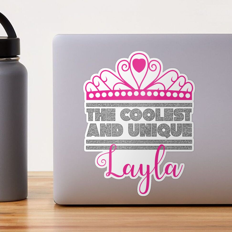 Layla aunt unique girl sweet woman friend girlfriend Sticker for