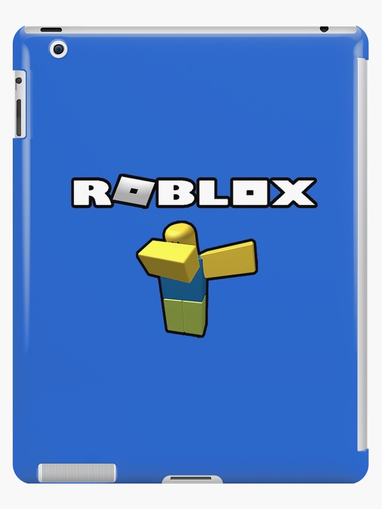 Roblox Noob Dablox Ipad Case Skin By Vitezcrni Redbubble - how to dress like a noob in roblox on ipad