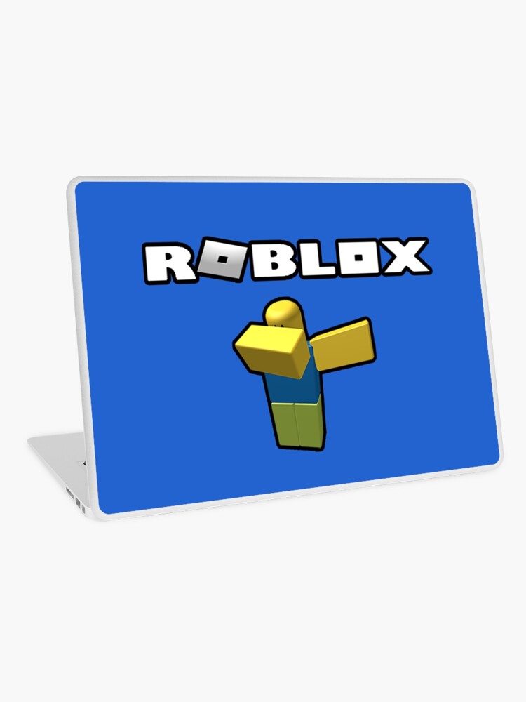 Roblox Noob Dablox Laptop Skin By Vitezcrni Redbubble - noob strong roblox