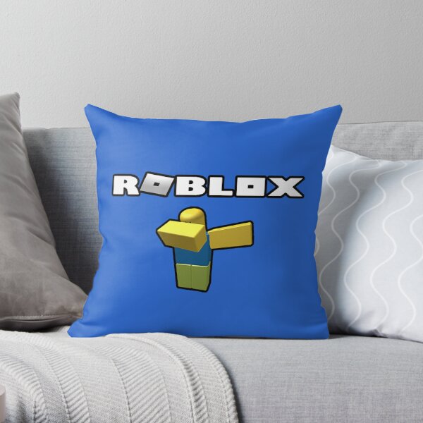 Video Game Pillows Cushions Redbubble - pac blox i m a ghost roblox recreate of pacman youtube