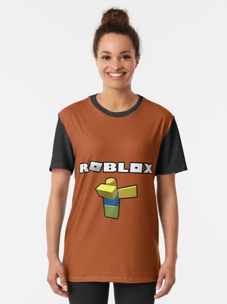 Roblox Noob Dablox T Shirt By Vitezcrni Redbubble - male roblox avatar noob