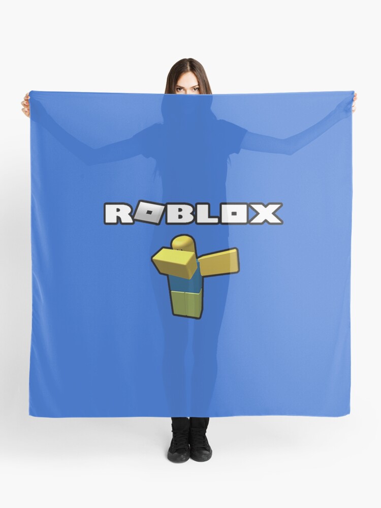 Roblox Noob Dablox Scarf By Vitezcrni Redbubble - scarf do roblox