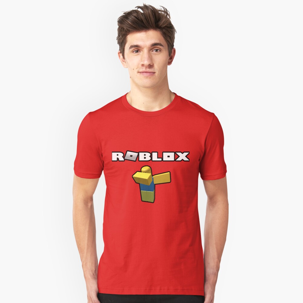 Roblox Noob Dablox Sticker By Vitezcrni Redbubble - roblox border patrol shirt