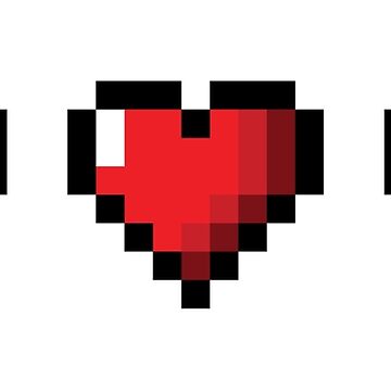 Artwork thumbnail, Half Life Video Game Hearts by sagegrl
