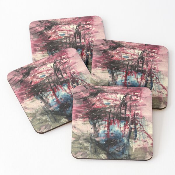 Item preview, Abstract Design in Pink and Blue designed and sold by Terry Palamara.