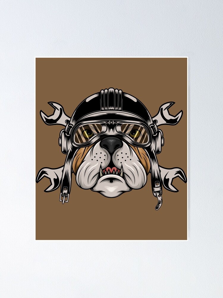 bulldog motorcycle helmet