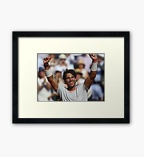 Rafael Nadal Framed Print