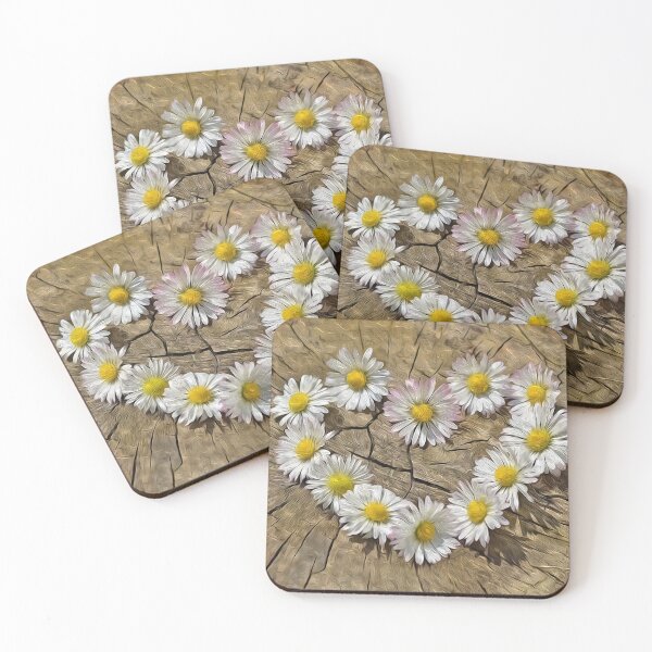 Item preview, Daisy Heart Digital Art Composition designed and sold by davidelder.
