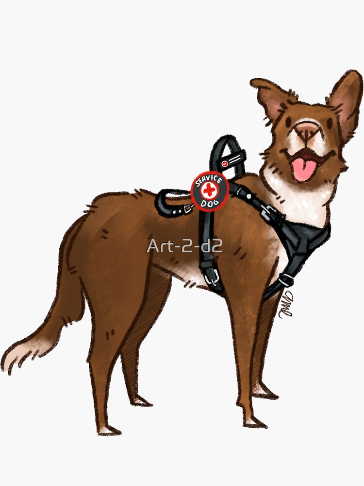 K9 harness stickers sale