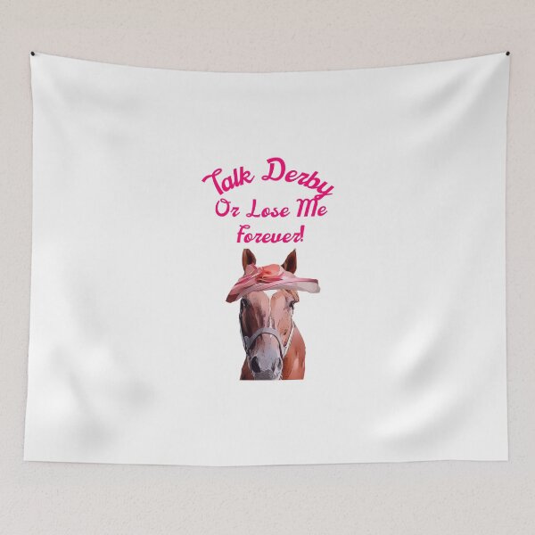 Item preview, Talk Derby or lose me forever female horse designed and sold by spinningvisions.