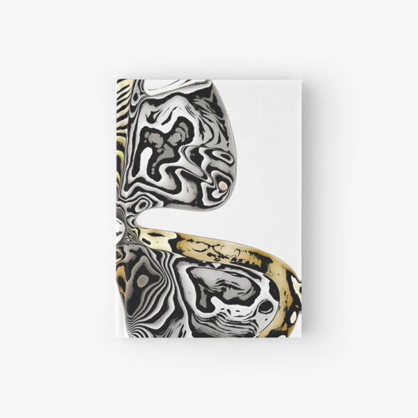 Zebra Prop Flower Hardcover Journal