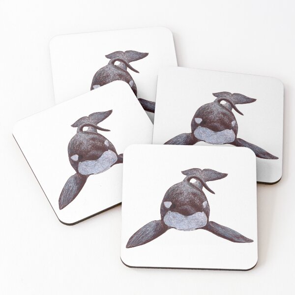 Item preview, Bingo the Killer Whale Scribble designed and sold by ArtyOrca.