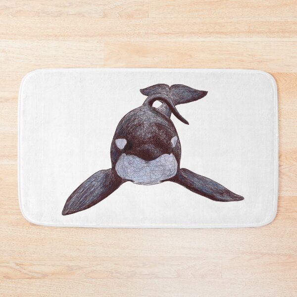 Item preview, Bingo the Killer Whale Scribble designed and sold by ArtyOrca.