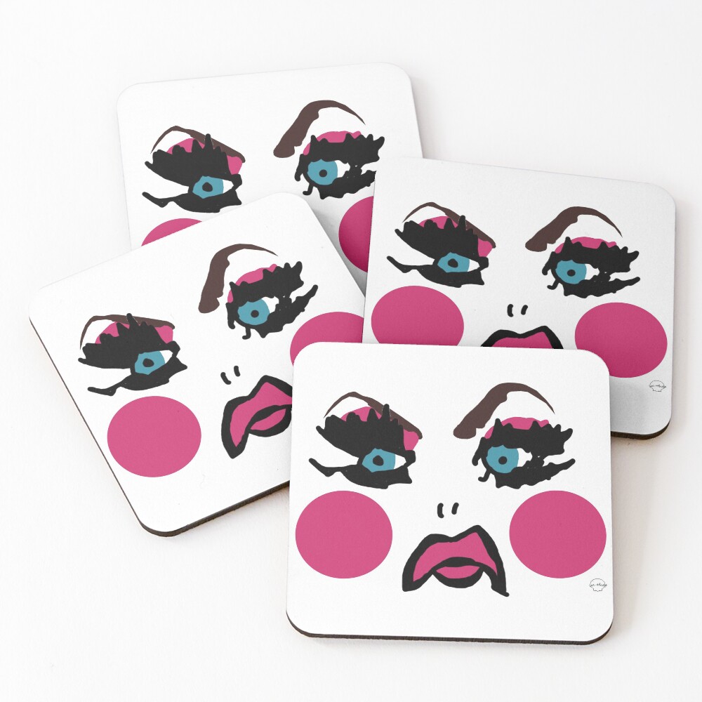 Item preview, Coasters (Set of 4) designed and sold by TeeShells.