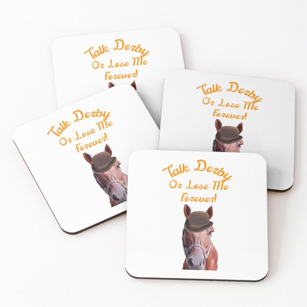 Item preview, Talk Derby or lose me forever Men's Horse  designed and sold by spinningvisions.