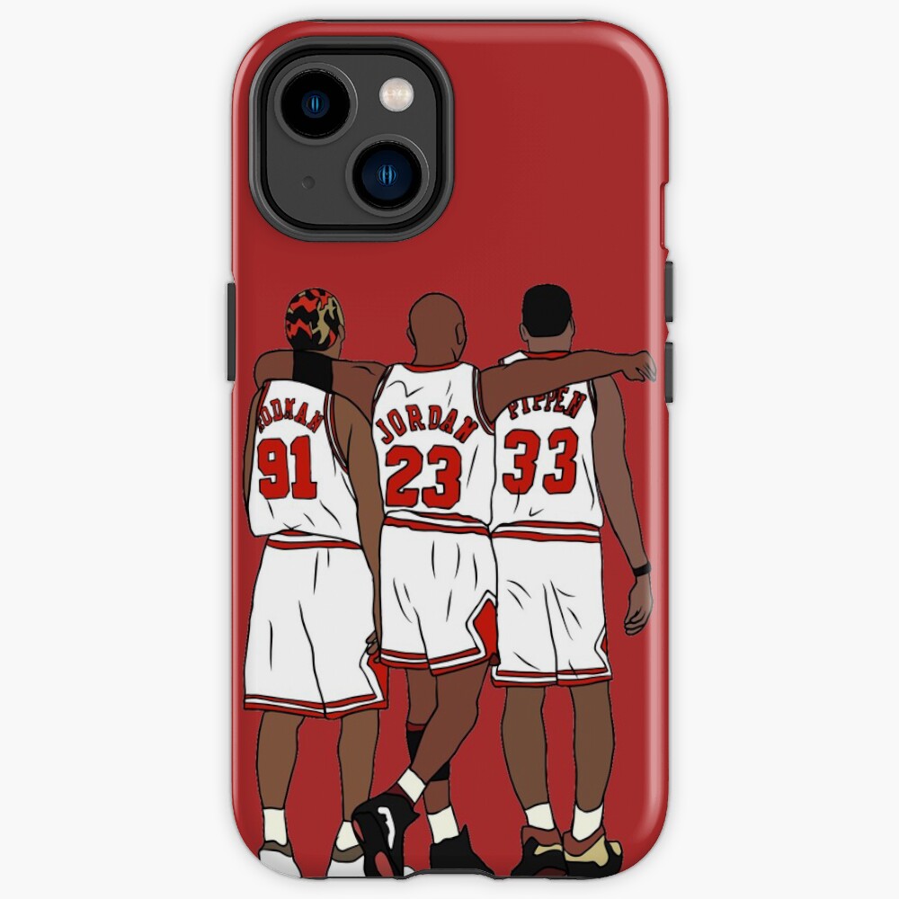 Rodman, MJ & Scottie iPhone Case