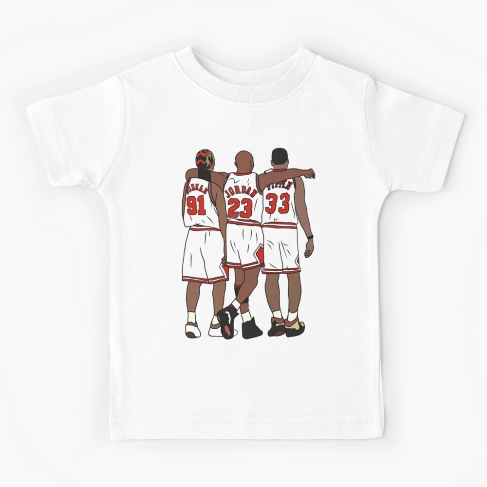 Rodman, MJ & Scottie Kids T-Shirt