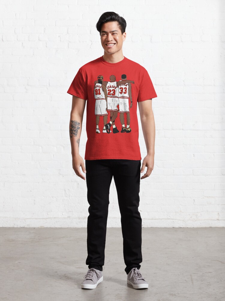 Alternate view of Rodman, MJ & Scottie Classic T-Shirt