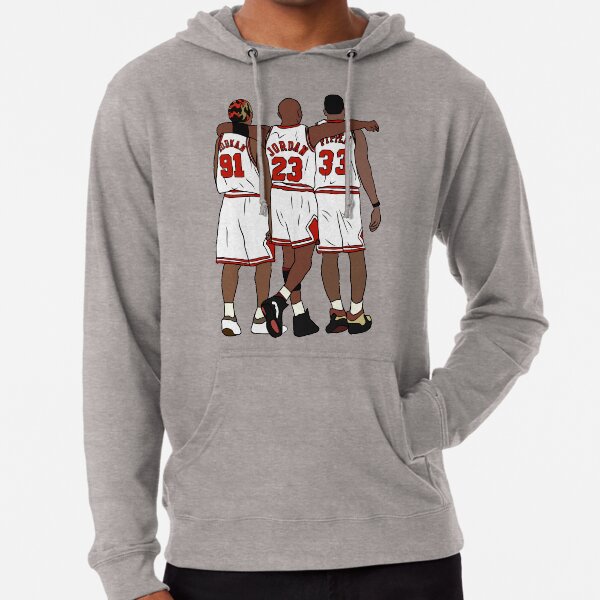 Rodman, MJ & Scottie Lightweight Hoodie