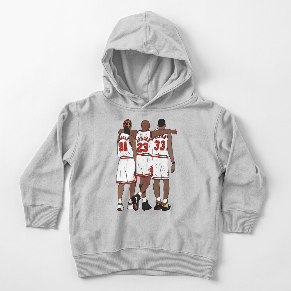Rodman, MJ & Scottie Toddler Pullover Hoodie