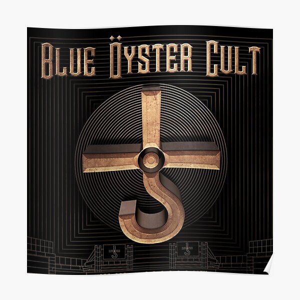 Music Bue Oyster Cult Band Tour Poster
