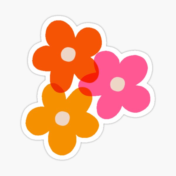 Flower Stickers for Sale  Pegatinas imprimibles, Pegatinas bonitas,  Stickers cool