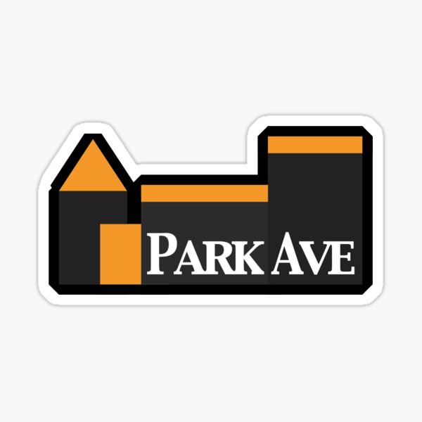 Park Ave Icon Sticker