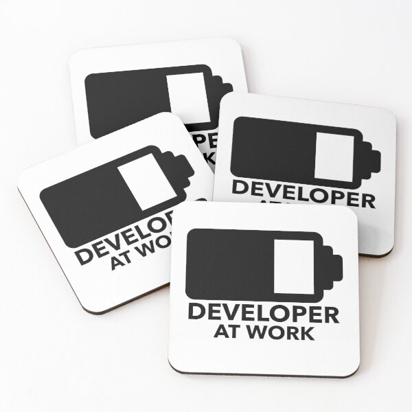Item preview, Developer at work Web Developer Black designed and sold by sam1special.