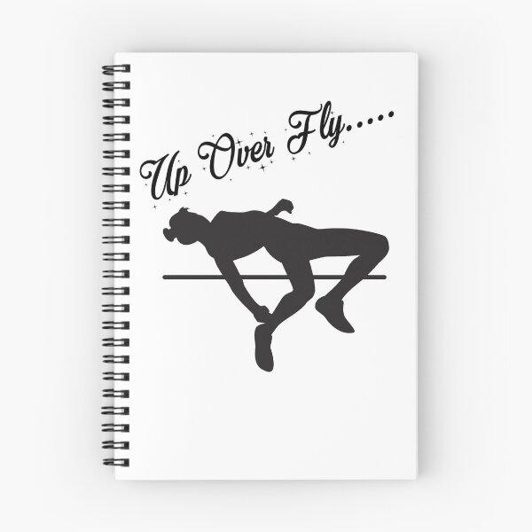 Item preview, Women's high jump, up over, fly track and field designed and sold by spinningvisions.