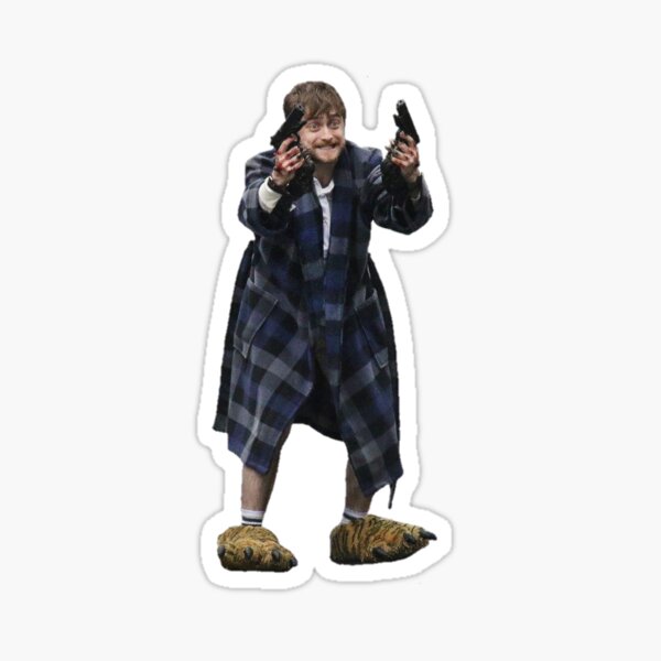 Daniel Radcliffe crack attack Sticker