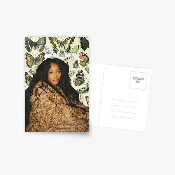 my girl sza Postcard