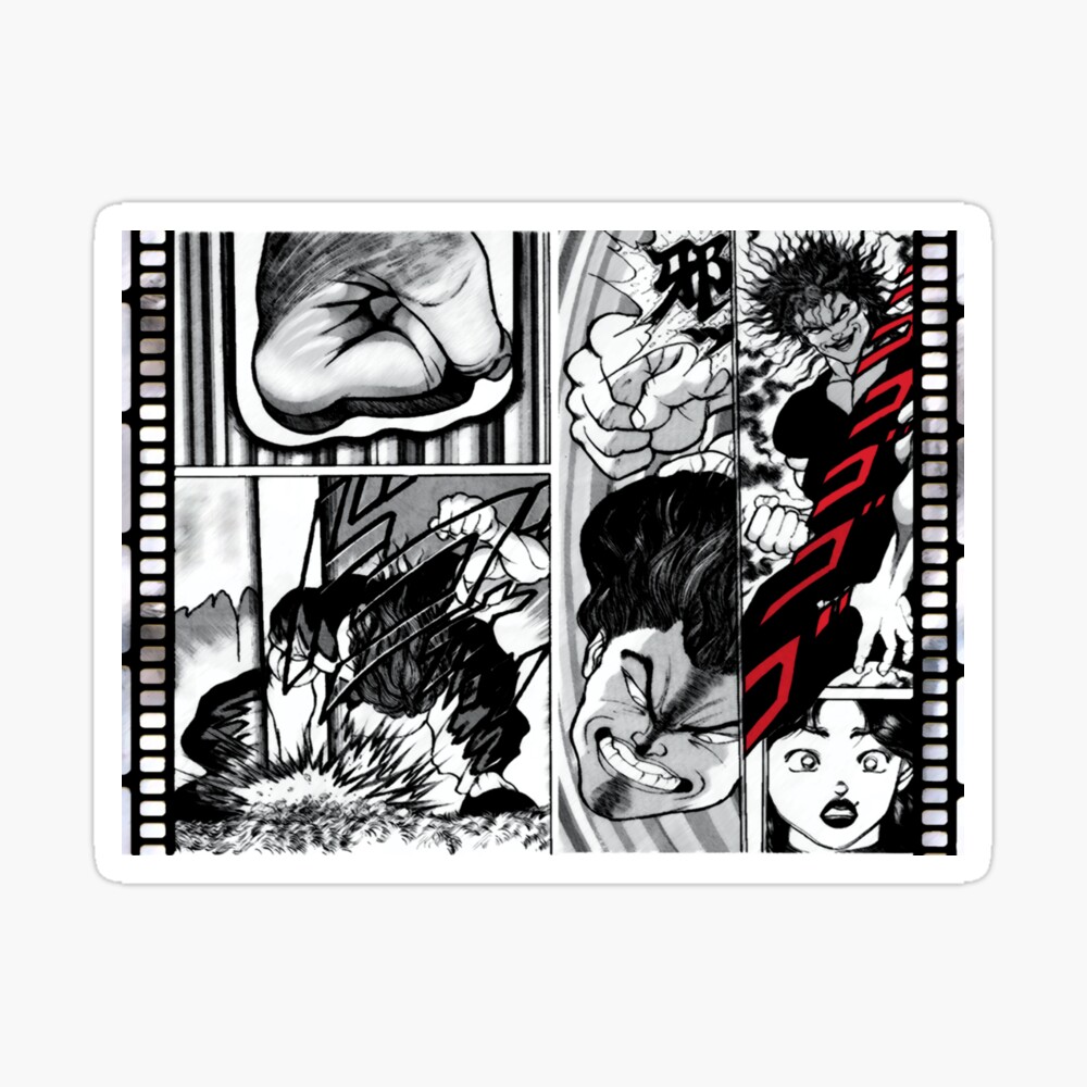 Impression Rigide Yujiro Hanma Stop An Earthquake With One Punch Par Diaz Shop Redbubble
