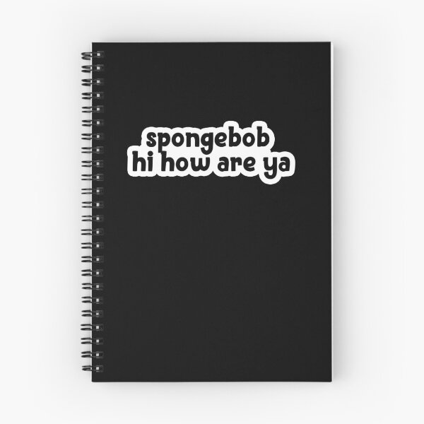 Item preview, spongebob hi how are ya Popular Meme Speech  designed and sold by mekx.
