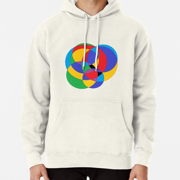 Circle - 2D shape Pullover Hoodie