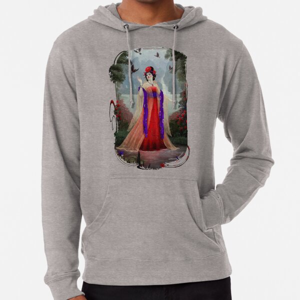 Yang Guifei inspired portrait Lightweight Hoodie
