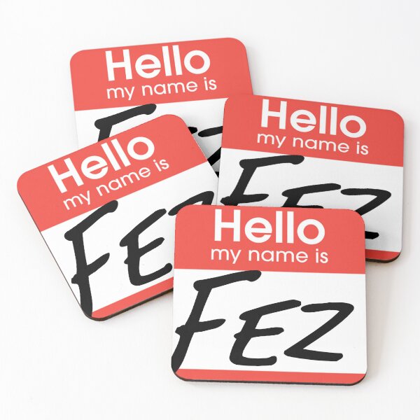 Item preview, Hello my name is Fez designed and sold by Conner Farthing.