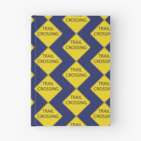 Item preview, Caution Road Sign Trail Crossing designed and sold by Shanestillz.