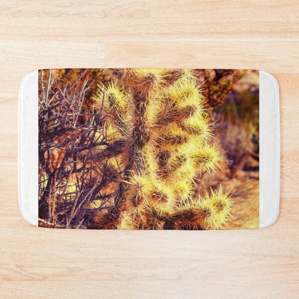 Item preview, Glowing Cactus At Joshua Tree National Park designed and sold by Robert Alsop.