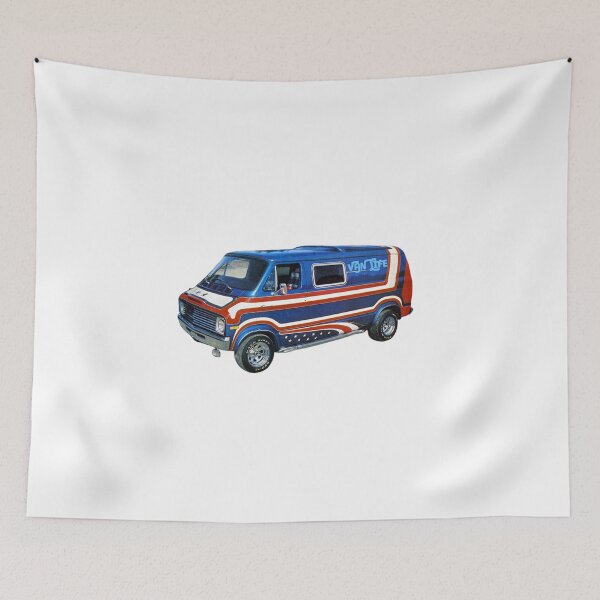Item preview, Retro street van designed and sold by Kfbmech.