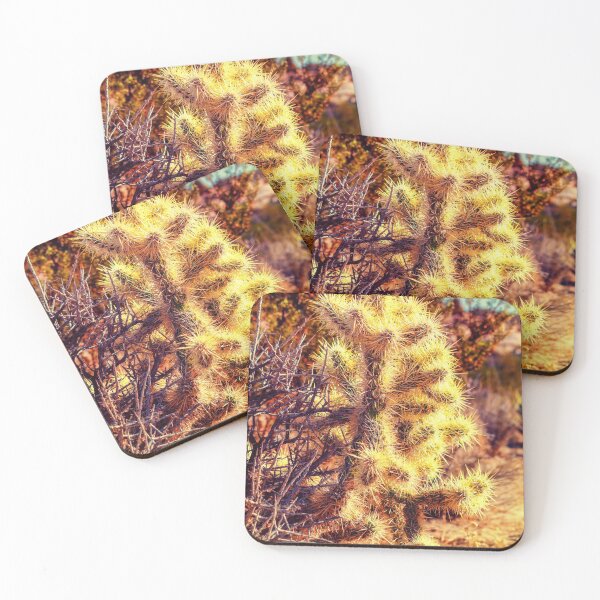 Item preview, Glowing Cactus At Joshua Tree National Park designed and sold by Robert Alsop.